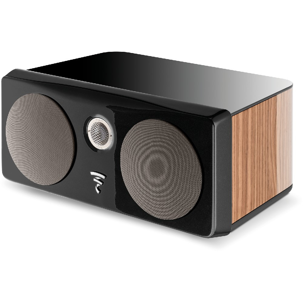 Focal Kanta Center Speakers (Walnut  High Gloss / Black Mat)