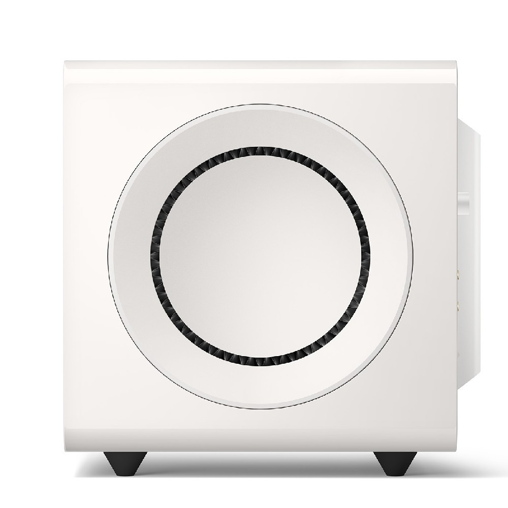 KEF KC92 Twin 9" Driver Force-Cancelling Powered Subwoofer (White)