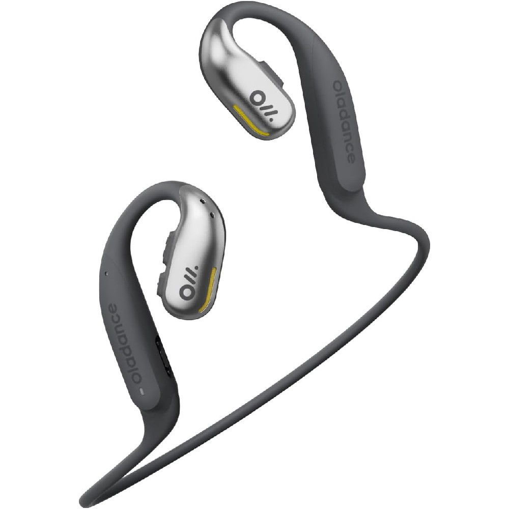 Oladance OWS Sports Open-Ear Wireless Bluetooth Headphones (Silver)