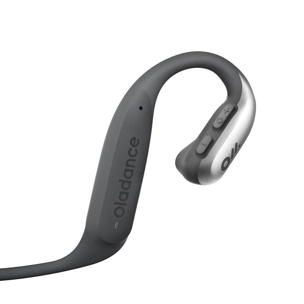 Oladance OWS Sports Open-Ear Wireless Bluetooth Headphones (Silver)