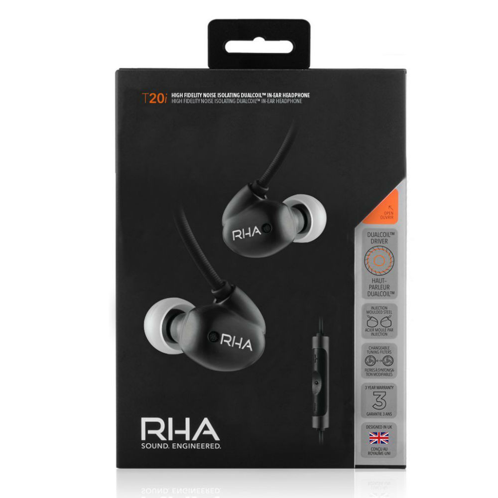 RHA T20i High Resolution In Ear 