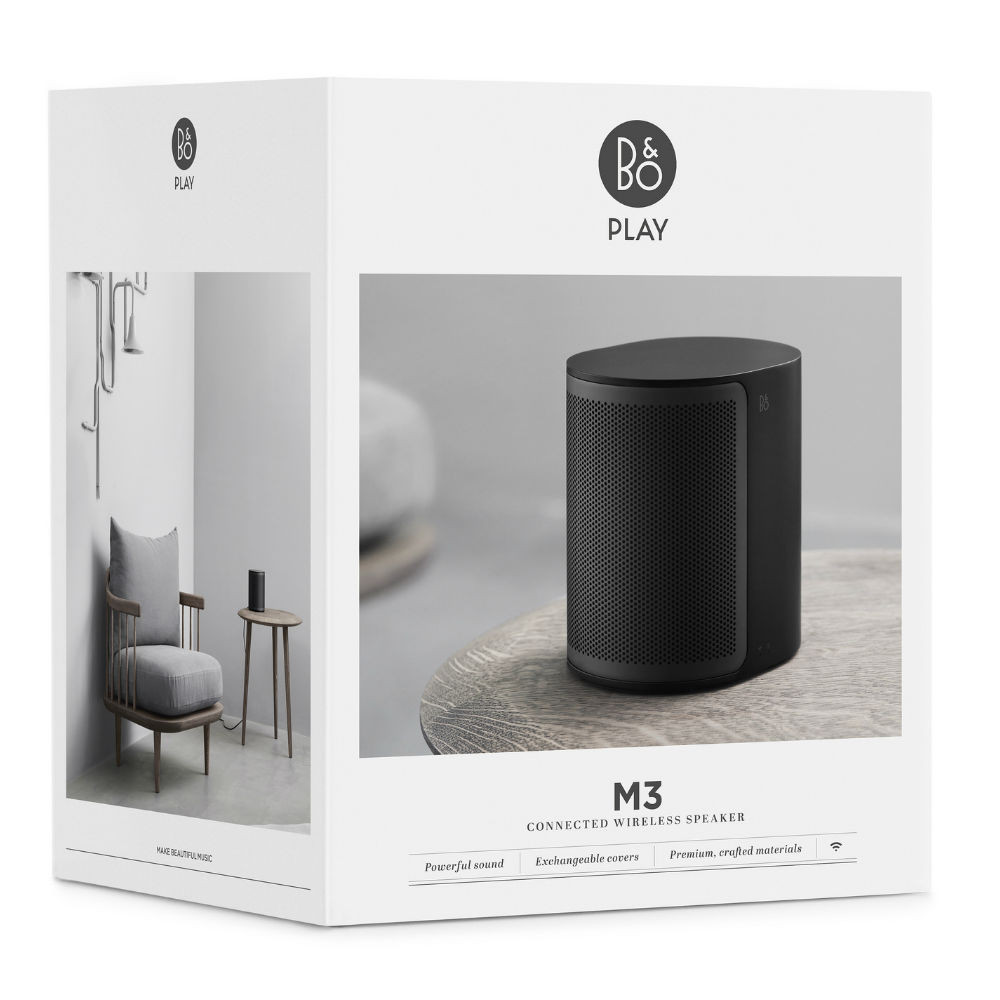 Bang & Olufsen Beoplay M3 Wireless Bluetooth Speaker (Black)