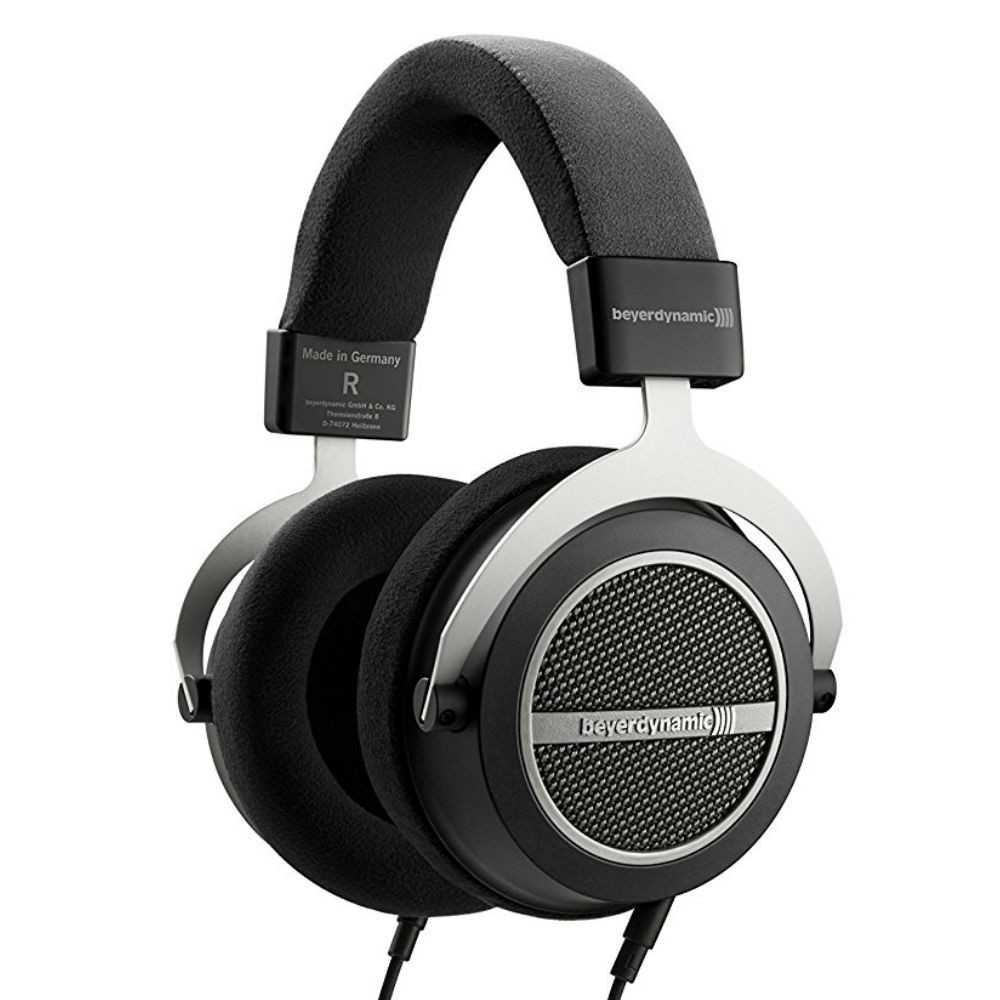 Beyerdynamic Amiron Home High-End Tesla Over-Ear Headphones, Open-Back (Black)