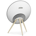 Bang & Olufsen Beoplay A9 4th Gen Wireless Speaker System With Voice Assistant (White Cover / Oak Legs)