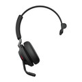 Jabra Evolve2 65 MS Mono, Wireless Bluetooth Headset, Link 380 Adapter, USB-A (Black)