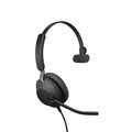 Jabra Evolve2 40 SE UC Mono, Wired USB Headset, USB-A (Black)