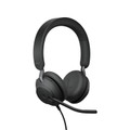 Jabra Evolve2 40 SE UC Stereo, Wired USB Headset, USB-C (Black)