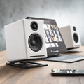 Audioengine A2+ Wireless Bluetooth Speaker System (Hi-Gloss White)