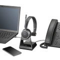 Poly Plantronics Voyager 4210 Office Mono Wireless Headset With 2-Way Base, USB-A