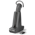 Poly Plantronics Savi 8240 UC Convertible Wireless DECT Headset, With D200 Adapter, With Charging Base, USB-A