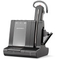 Poly Plantronics Savi 8245-M Office Convertible, Wireless DECT Headset, With 3-in-1 Base, Unlimited Talk Time, For Deskphones, Computers & Mobile