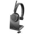 Poly Plantronics Voyager 4210 UC Mono Wireless Headset, With Charging Stand, MS Teams, USB-C