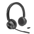 Poly Plantronics Savi 7320-M Office Stereo, Wireless DECT Headset, MS Teams