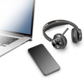 Poly Plantronics Voyager Focus 2 UC Wireless Headset, Active Noise Cancellation, MS Teams, USB-A