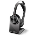 Poly Plantronics Voyager Focus 2 UC Wireless Headset, Active Noise Cancellation, With Charging Stand, USB-C