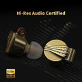 Fiio FDX Pure Beryllium Diaphgram Dynamic Driver In-Ear Monitors, Limited Collector's Edition (Gold)