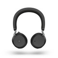 Jabra Evolve2 75 MS Stereo ANC Headset, With Link 380 Wireless Adapter, With Charging Stand, USB-C (Black)