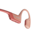 Shokz Openrun Pro Bone Conduction Wireless Bluetooth Headphones, Open-Ear, Standard Size (Pink)