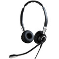 Jabra Biz 2400 II QD Duo Stereo Office Headset, For Deskphones, Quick Disconnect