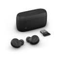 Jabra Evolve2 Buds MS, ANC, Wireless Bluetooth Earbuds, USB-A