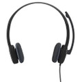 Logitech H151 Stereo Wired Headset, 3.5mm