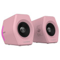 Edifier G2000 Bluetooth 2.0 Gaming Speakers With RGB Lighting (Pink)