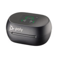 Poly Plantronics Voyager Free 60+ UC With Touchscreen Charging Case USB-C, True Wireless Earbuds (Black)