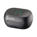 Poly Plantronics Voyager Free 60+ UC With Touchscreen Charging Case MS Teams USB-A, True Wireless Earbuds (Black)