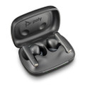 Poly Plantronics Voyager Free 60 UC With Basic Charging Case MS Teams USB-A, True Wireless Earbuds (Black)