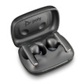 Poly Plantronics Voyager Free 60 UC With Basic Charging Case MS Teams USB-C, True Wireless Earbuds (Black)