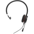 Jabra Evolve 20 SE MS Mono Office Headset, Leatherette Cushion, USB-A