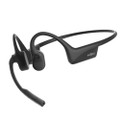 Shokz OpenComm2 Bone Conduction Wireless Bluetooth Headset, Open-Ear (Black)