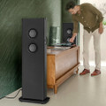 KEF LS60 Wireless Hi-Fi Speakers (Carbon Black)