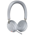 Yealink BH72 Stereo UC, Wireless Bluetooth Headset With Charging Stand, USB-A (Light Gray)