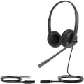 Yealink YHS34 Lite Dual UC, Wired Headset With QD to RJ Port