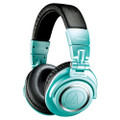 Audio-Technica ATH-M50xBT2 Wireless Bluetooth Headphones, Over-Ear, Closed-Back (Ice Blue)