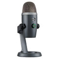 Logitech Blue Yeti Nano Premium Dual-Pattern USB Microphone with Blue VO!CE (Shadow Grey)