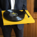 Pro-Ject Debut Carbon Evo Belt Drive Turntable, RCA (Satin Yellow)