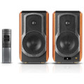 Edifier S1000W Wireless Hi-Fi Bookshelf Speaker (Brown)