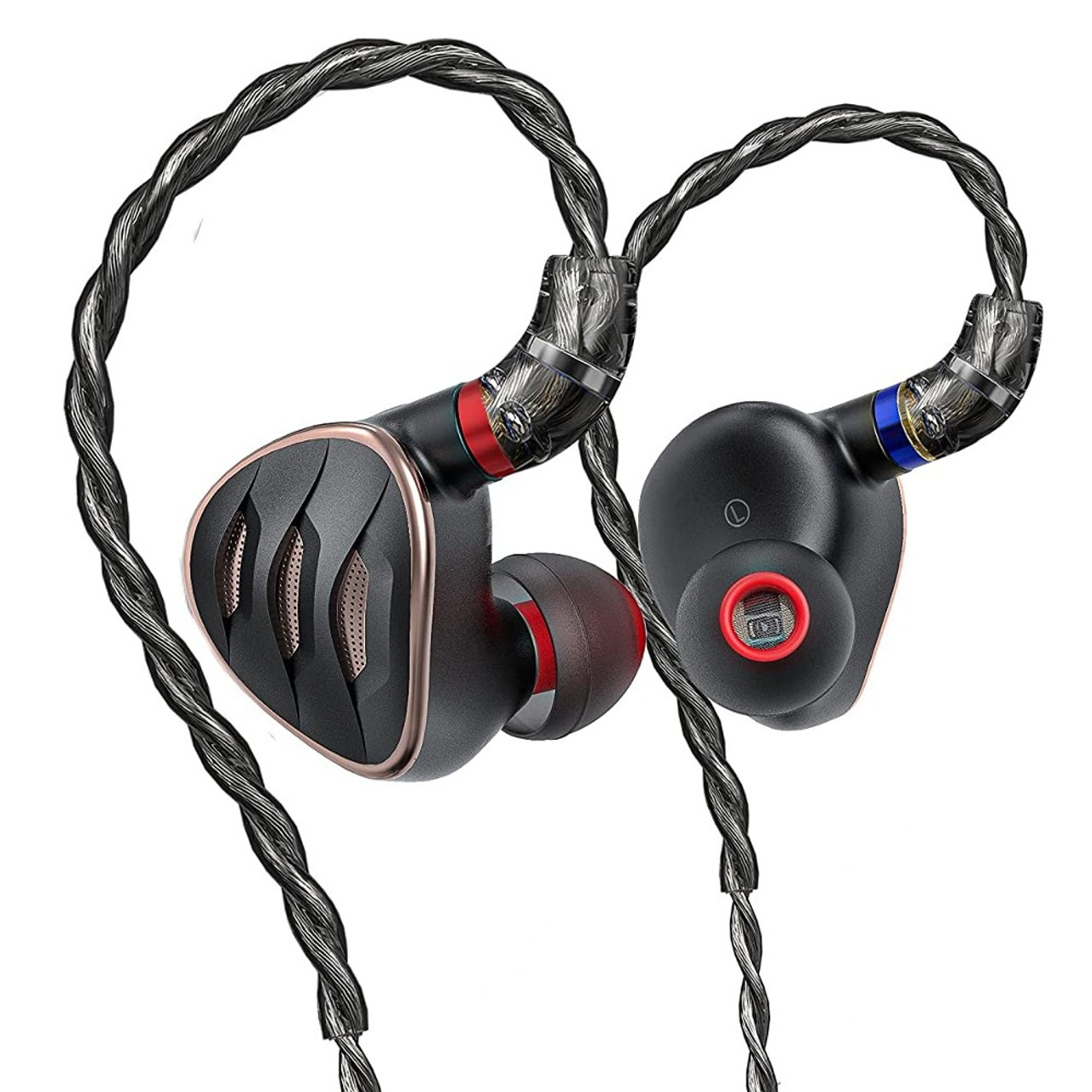 ヘッドフォン/イヤフォン FiiO FH5s Amazon.com: FiiO FH5s Hybrid in-Ear Monitors - Black