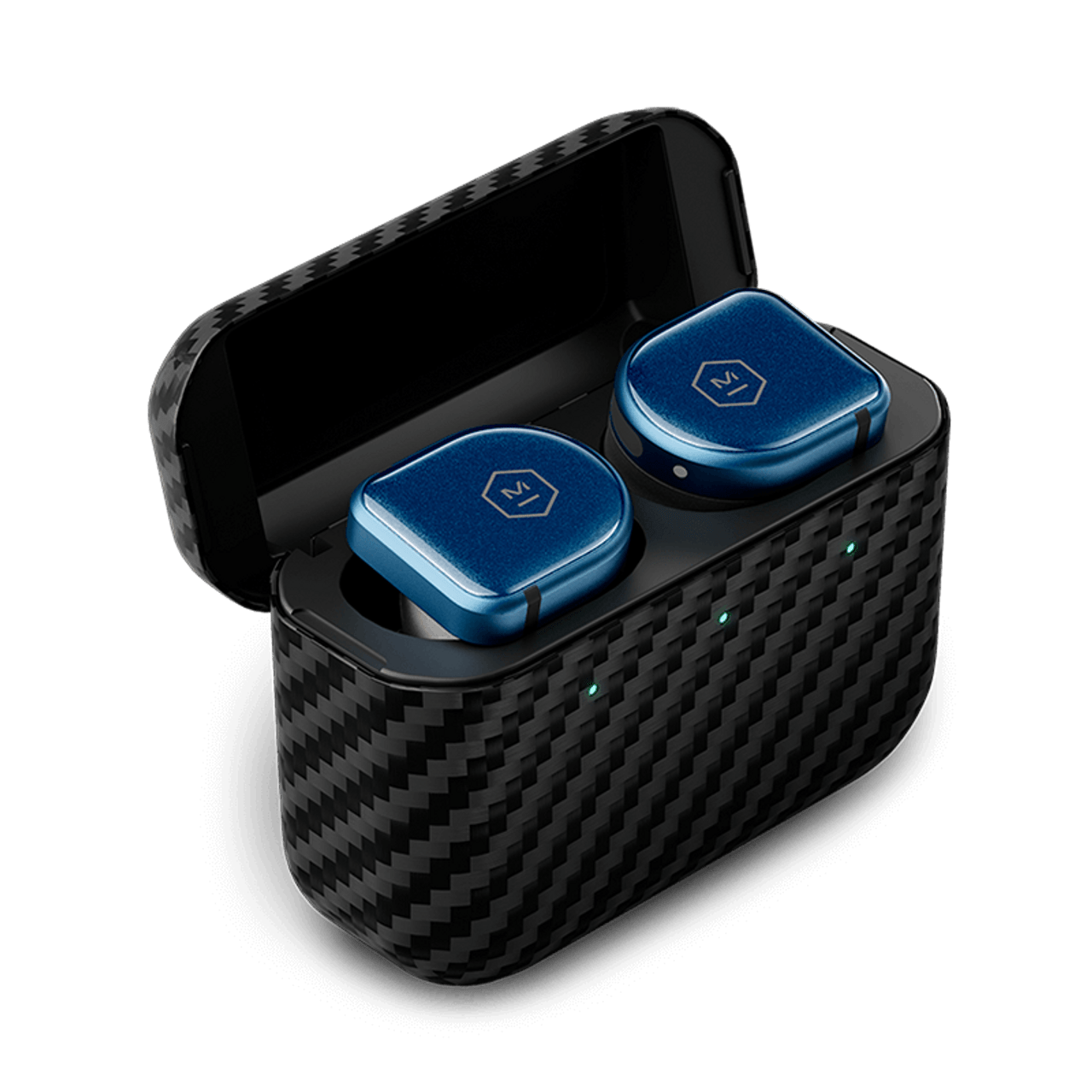 Master Dynamic Earphones M D Singapore MW08 Sport Active Noise Cancelling True Wireless Earbuds Blue Sapphire Glass MW08BU Sport 850022247750