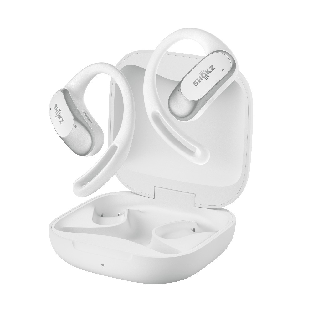 Shokz OpenFit Air Open-Ear True Wireless Earbuds (White)