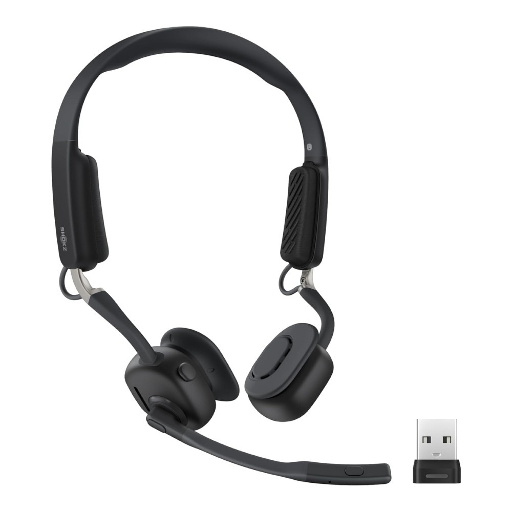 SHOKZ OPENMEET UC ブラック Shokz Singapore | Shokz Headsets | Shokz OpenMeet | Shokz OpenMeet