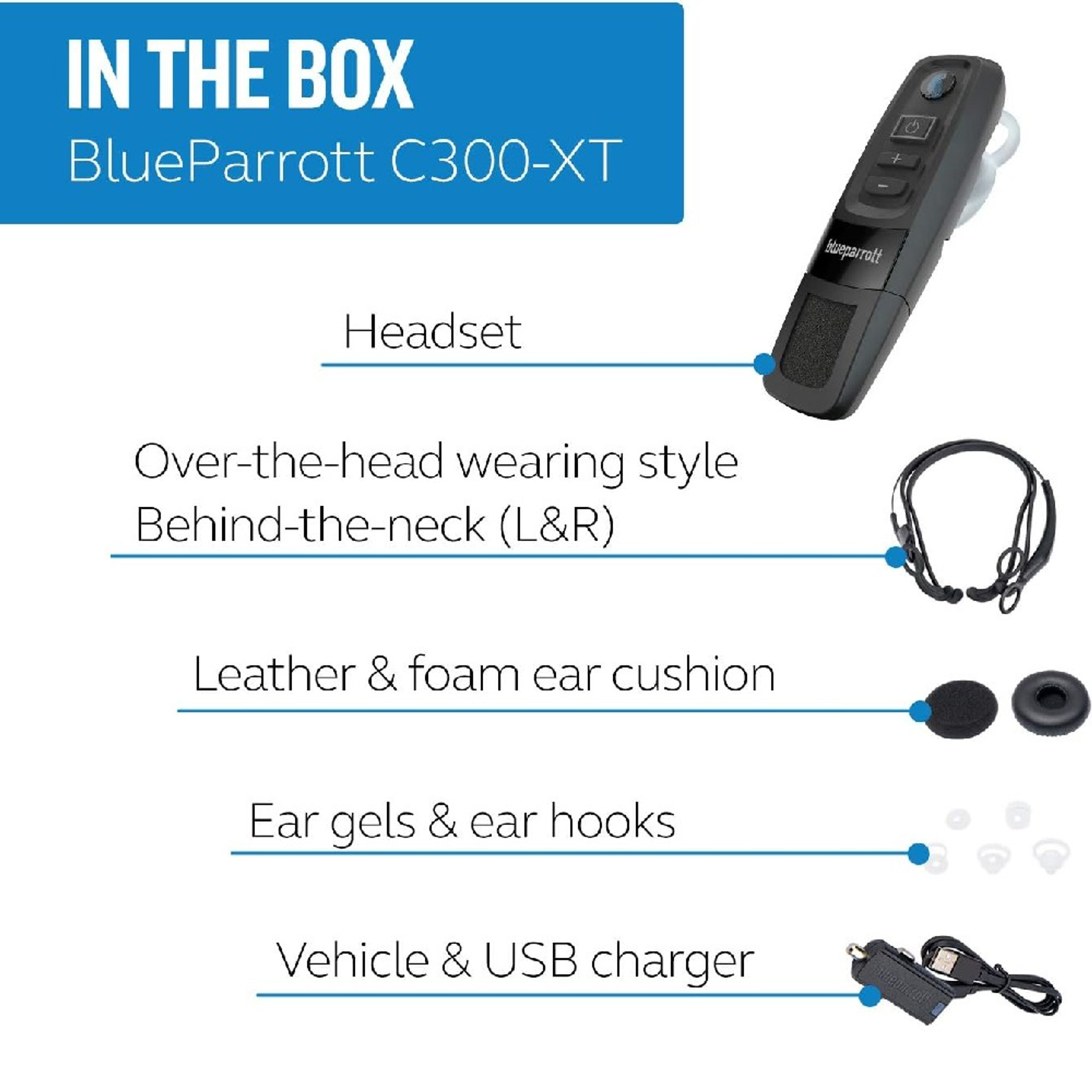 BlueParrott Singapore BlueParrott C300 XT Rugged Wireless Noise