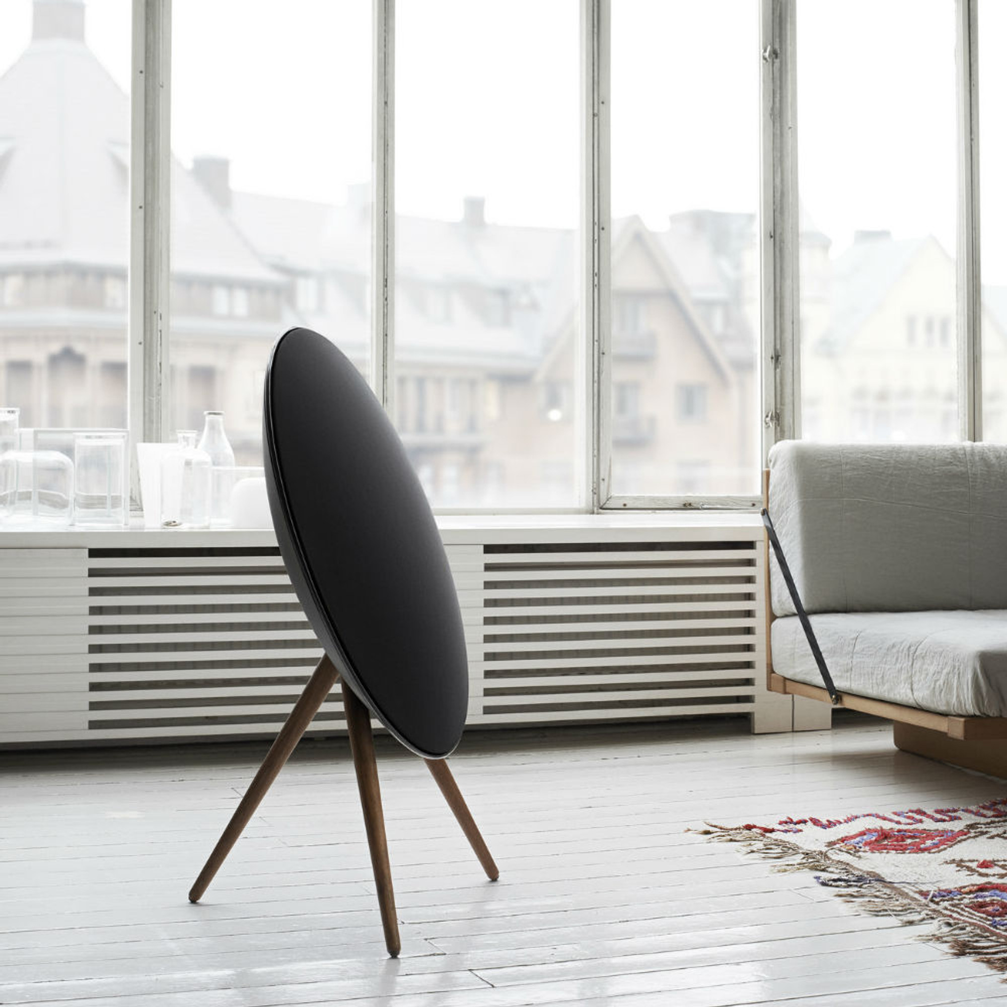 Bang & Olufsen Singapore | Bang & Olufsen BeoPlay 4th Generation Wireless Speaker System (Black Walnut Legs) (5705260073126)