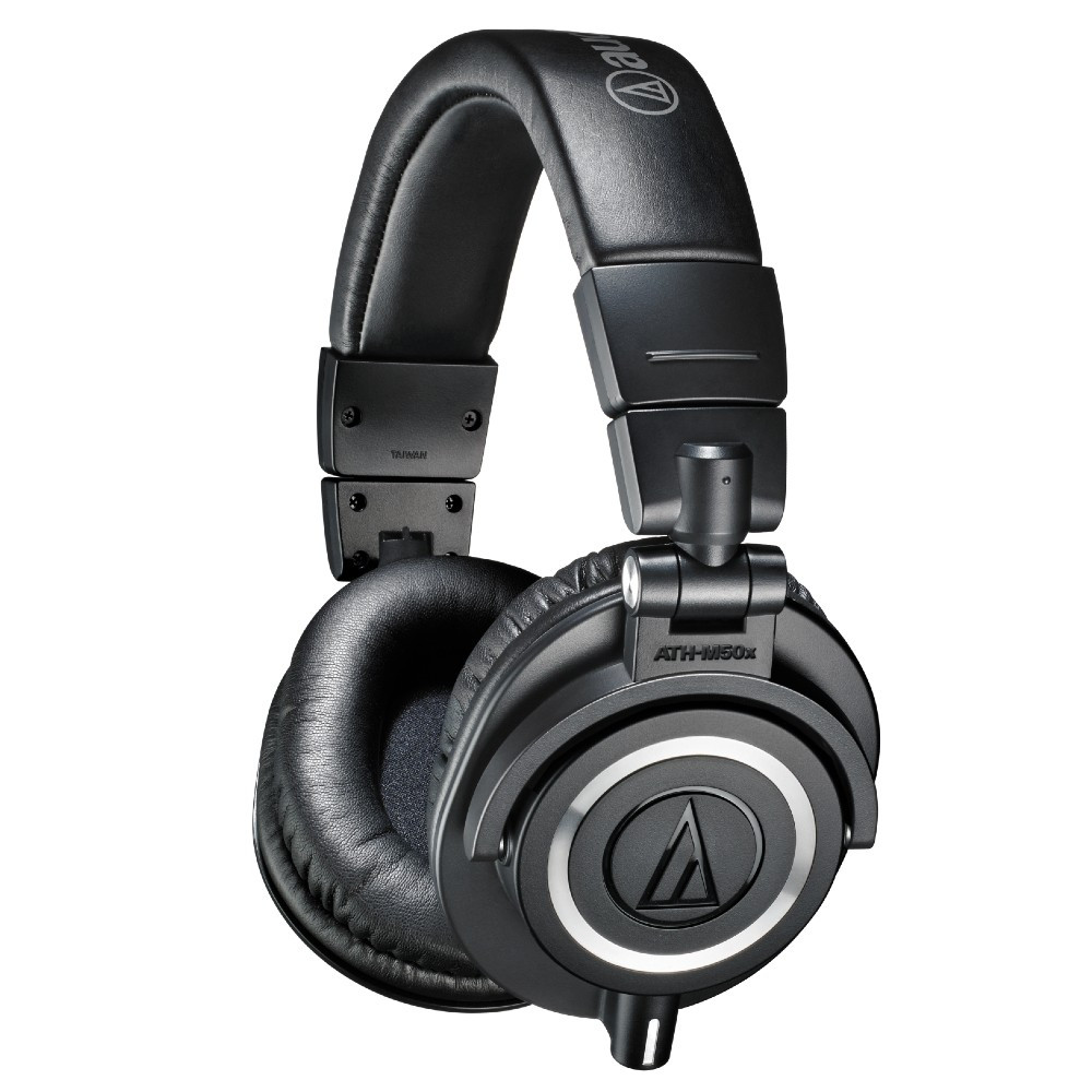 Audio Technica ATH-M50x Professional Monitor Headphones - Black