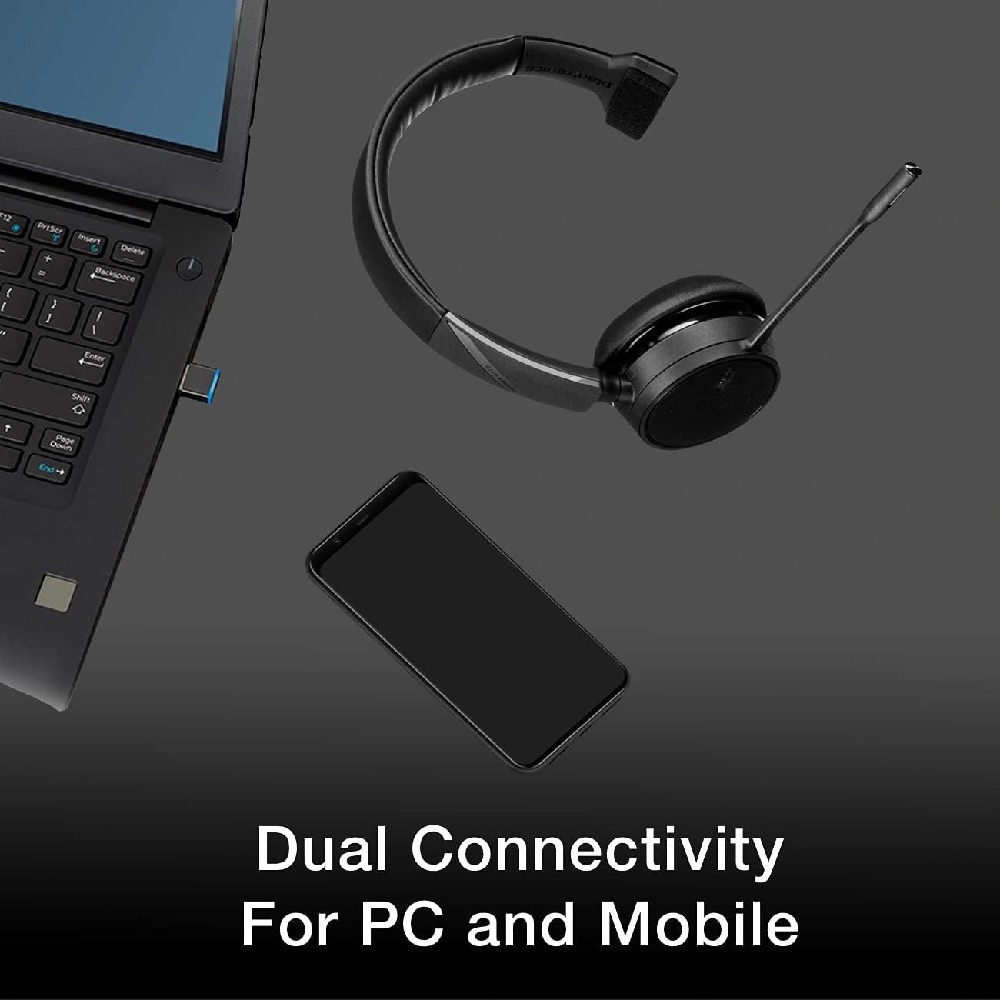 Plantronics VOYAGER 4210 UCBT600 STAND DI CARICA UC MS TEAMS CAVO USB-C WW