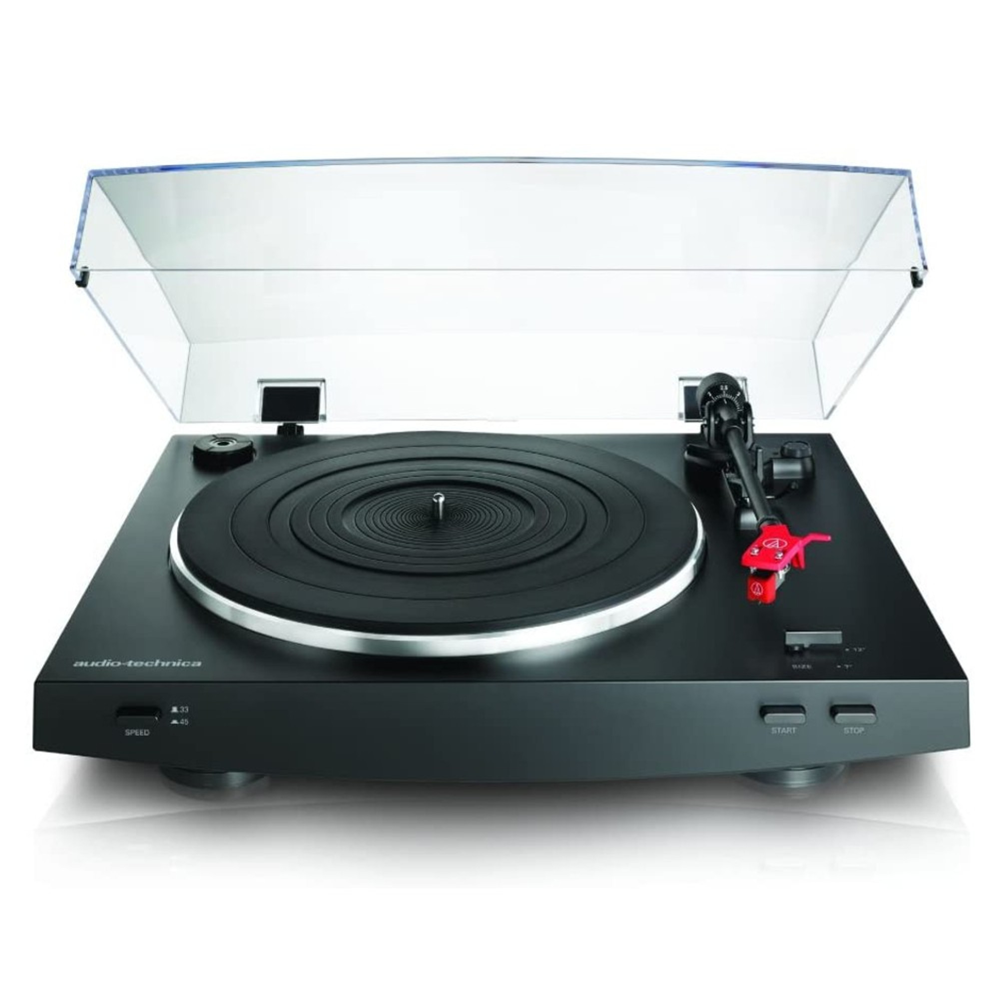 Audio-Technica Turntables  Audio-Technica AT-LP3 Fully Automatic Belt  Drive Stereo Turntable, Bluetooth (Black) (4961310137984 / AT-LP3 BK)