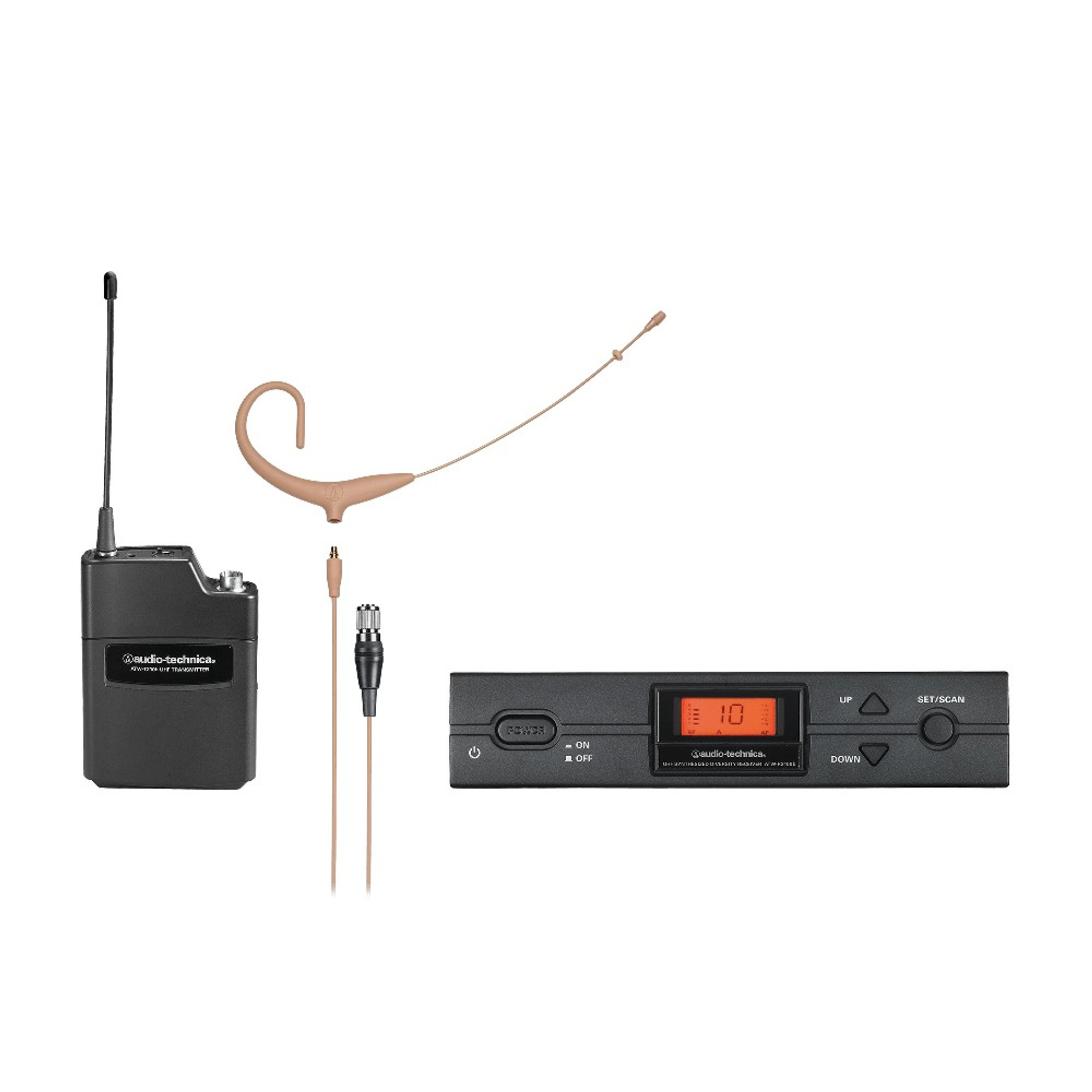 Audio-Technica 3000 Wireless Omni Earset Microphone System