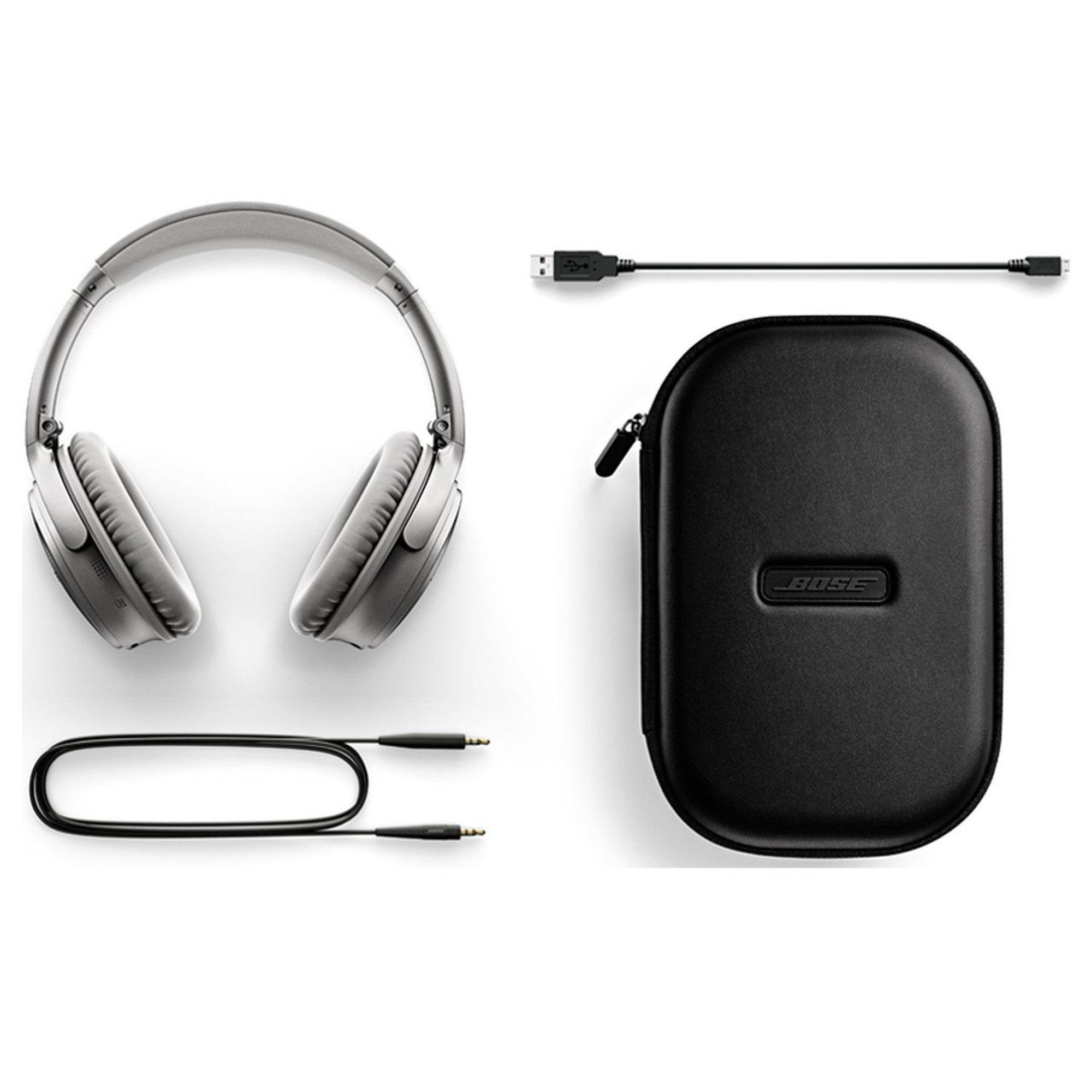 Bose QC 35 Wireless Headphones Silver Bose Singapore